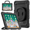 iPad Air (9.7") 1st Gen Gorilla Tech Armour Builder Survivor Protective Stand Case Black