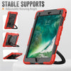 iPad Air (9.7") 1st Gen Gorilla Tech Armour Builder Survivor Protective Stand Case Red
