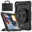 iPad 10.2 (2020) 8th Gen Gorilla Tech Armour Builder Survivor Protective Stand Case Black