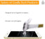 iPhone 15 Screen Protector Gorilla Tech Premium Tempered Glass Invisible Shield Cover 9H Hardness HD Quality Shatter & Scratch Resistant (Twin Pack)