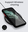 Gorilla Tech Case for iPhone XS and iPhone X Case With Tempared Glass Translucent Matte Back Screen Protector, Flexible Soft Edges Case, Shock Absorption Cover - Black For iPhone 10 10S