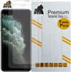 Gorilla Tech Premium 2-Pack Tempered Glass Screen Protector for Apple iPhone 11 Pro iPhone X (iPhone 10) and iPhone XS (iPhone 10S) Invisible Cover 9H Hardness HD Quality Shatter & Scratch Resistant
