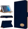 Gorilla Tech Apple iPad Air 2 Genuine Luxury Executive Leather Case Smart Protective Designer Cover with Stand for Air 2nd Gen Model A1566 A1567 Protect with Style Series Black Leather Retail Packing