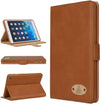 Gorilla Tech Apple iPad Air 2 Genuine Luxury Executive Leather Case Smart Protective Designer Cover with Stand for Air 2nd Gen Model A1566 A1567 Protect with Style Series Black Leather Retail Packing
