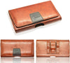 iPhone XS Max and iPhone 11 Pro Max Leather Holster Hand Made Belt Pouch Magnet Case 2 Loops 1 Clip