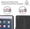 Gorilla Tech Apple iPad Air 2 Genuine Luxury Executive Leather Case Smart Protective Designer Cover with Stand for Air 2nd Gen Model A1566 A1567 Protect with Style Series Black Leather Retail Packing
