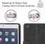 Gorilla Tech Apple iPad Air 3rd Generation Leather Case Smart Protective Cover with Stand for Air 3rd Gen 2019 Model A2152 A2123 A2153 A2154 Black Genuine Executive Leather in Retail Packing