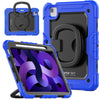 iPad Air 5 10.9 (2022) 5th Gen Gorilla Tech Armour Builder Survivor Protective Stand Case Blue