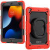 iPad 10.2 (2021) 9th Gen Gorilla Tech Armour Builder Survivor Protective Stand Case Red