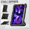 iPad Air 4 10.9 (2020) 4th Gen Gorilla Tech Armour Builder Survivor Protective Stand Case Black