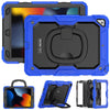 iPad 10.2 (2020) 8th Gen Gorilla Tech Armour Builder Survivor Protective Stand Case Blue