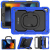 iPad 10.2 (2019) 7th Gen Gorilla Tech Armour Builder Survivor Protective Stand Case Blue