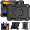 iPad 10.2 (2020) 8th Gen Gorilla Tech Armour Builder Survivor Protective Stand Case Black