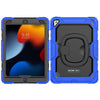 iPad 10.2 (2021) 9th Gen Gorilla Tech Armour Builder Survivor Protective Stand Case Blue