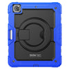 iPad Pro 12.9 (2021) 5th Gen Gorilla Tech Armour Builder Survivor Protective Stand Case Blue