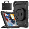 iPad 10.2 (2020) 8th Gen Gorilla Tech Armour Builder Survivor Protective Stand Case Black