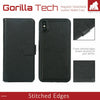 Gorilla Tech 2-in-1 Detachable Wallet Case iPhone 15 Flip Cover Black - Premium Leather 2 in 1 Folio Book Magnetic for the Original Apple iPhone 15 - Magnetic Cover
