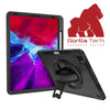 iPad Pro 12.9 (2021) 5th Gen Gorilla Tech Survivor Builder Protective Stand 360 Rotating Case Black