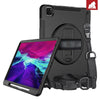 iPad Pro 12.9 (2018) 3rd Gen Gorilla Tech Survivor Builder Protective Stand 360 Rotating Case Black