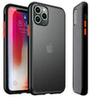 Gorilla Tech Case for iPhone 11 Pro Max Case With Tempared Glass Translucent Matte Back Screen Protector, Flexible Soft Edges Case, Shock Absorption Cover -Black
