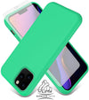 Gorilla Tech Liquid Silicone Case for iPhone XR Case With Tempared Glass Screen Protector Scratch Resistant Drop Protection Gel Rubber Shockproof Cover lifeproof UK Designer 2019 Green