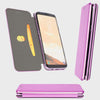 Gorilla Tech Galaxy A70 Flip Case A70S 3D Cover Curve Premium Designer Slim [RFID Blocking] [Shock Proof] [Card Slots] [Kickstand] Premium Genuine Wallet Flip Bumper - Black Colour