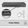 Gorilla Tech Galaxy S8 Flip Case 3D Curve Premium Designer Slim [RFID Blocking] [Shock Proof] [Card Slots] [Kickstand] Premium Genuine Wallet Flip Bumper - Black Colour