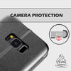 Gorilla Tech Galaxy A30S A50S A50 Flip Case 3D Curve Premium Designer Slim [RFID Blocking] [Shock Proof] [Card Slots] [Kickstand] Premium Genuine Wallet Flip Bumper - Black Colour